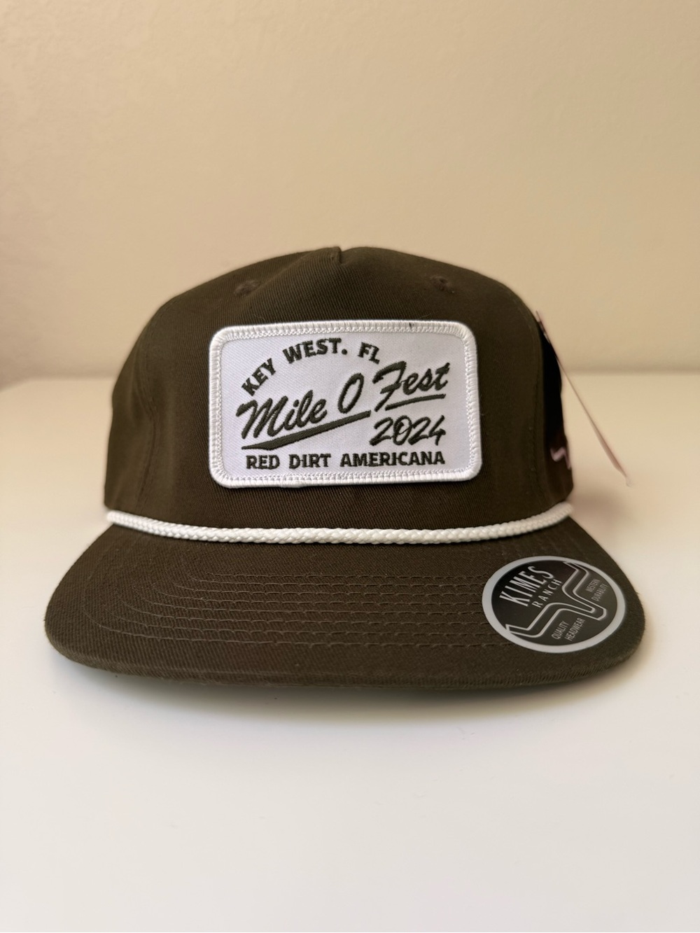 Brand NWT KIMES MILE ZERO FEST 2024 Official Artist merch Green hats - Picture 2 of 13